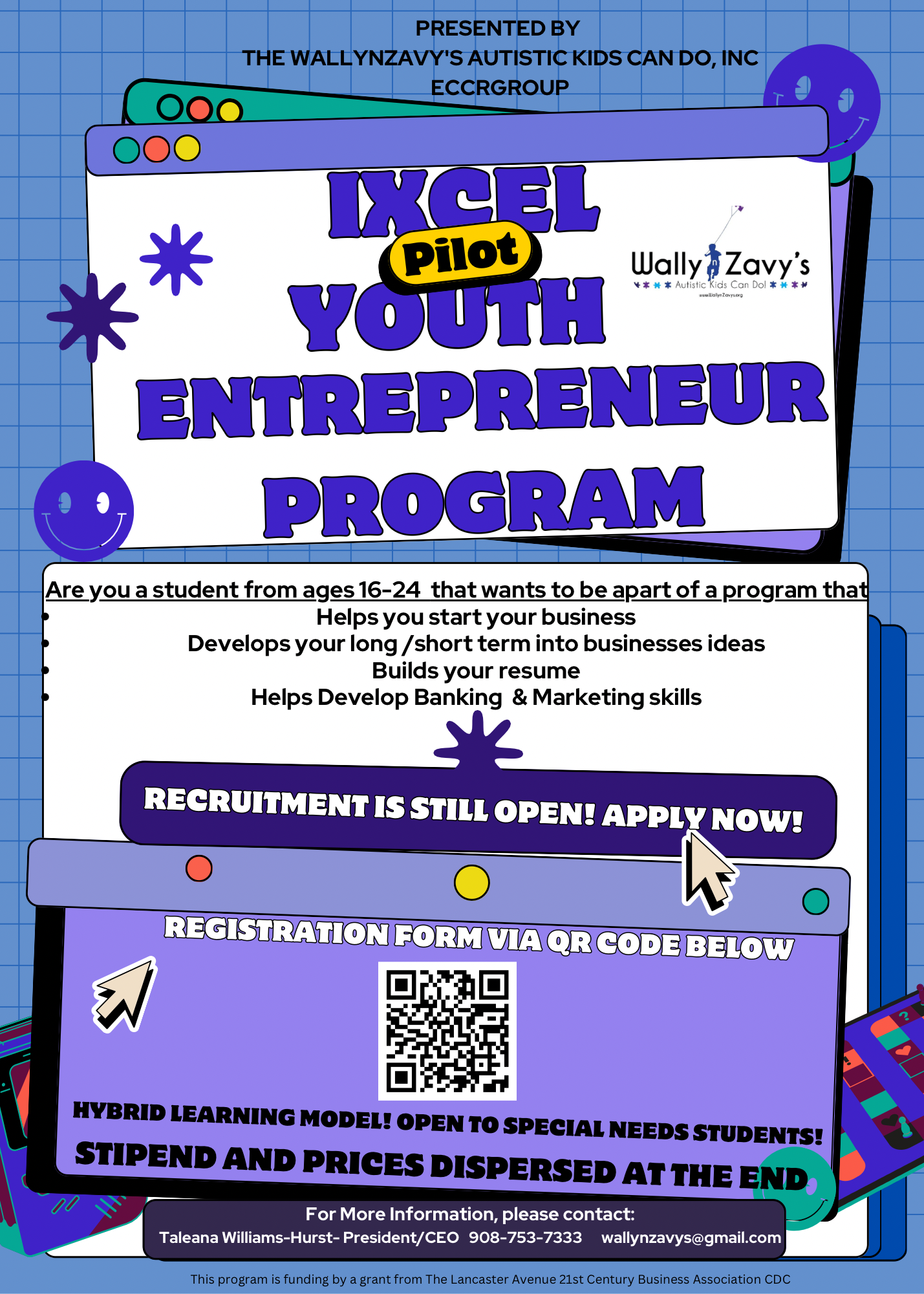 WallynZavy's Autistic Kids Can Do x ECCR Group IXL Youth Entrepreneur Program