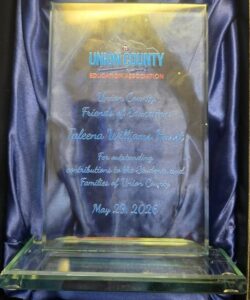 Outstanding Contribution to Students & Families Award - May 29, 2026